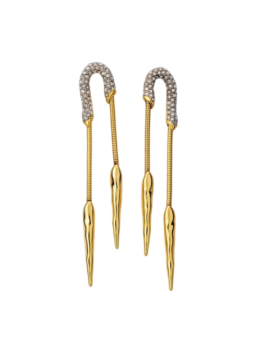 Alexis Bittar
Solanales Crystal Chained Spear Earrings